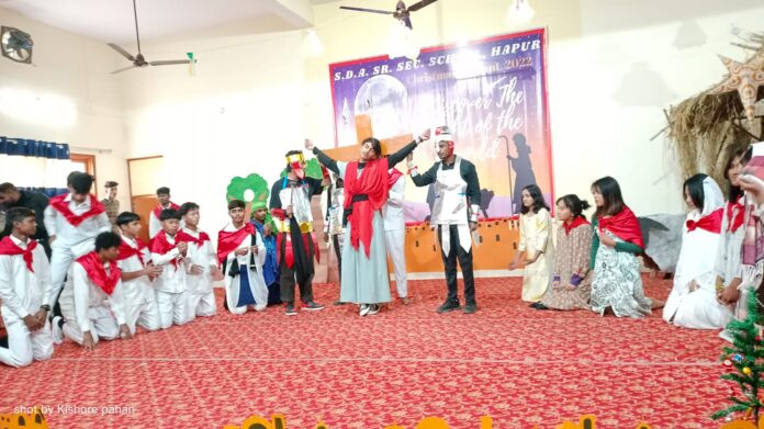 Christmas celebrations at Mission School