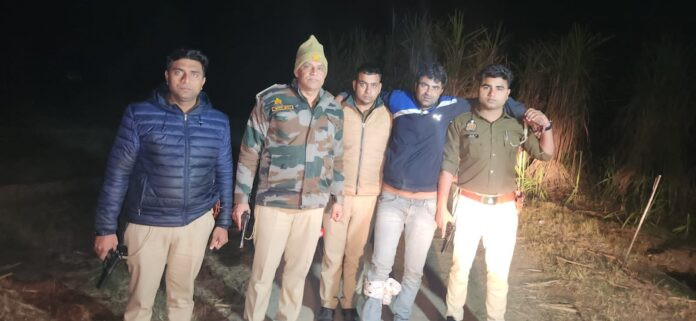Crook injured in encounter with Babugarh police