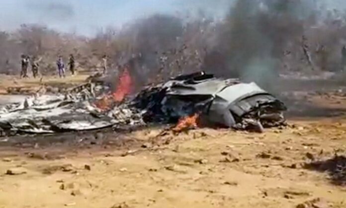IAF fighter jets crash