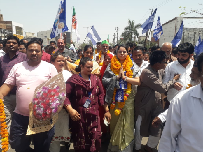 Aspa candidate Pooja to file nomination papers