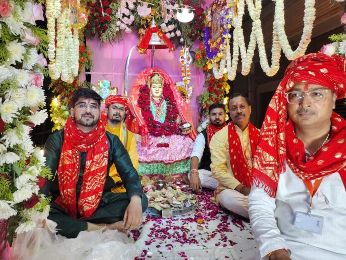 Mother's tableau involved in Fan Yatra