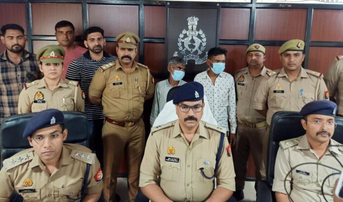 accused arrested by police