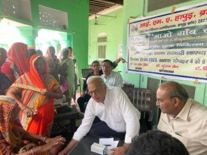 Ima आईएमए ने आओ गांव चलें अभियान के तहत लगाया मेडिकल कैंप
