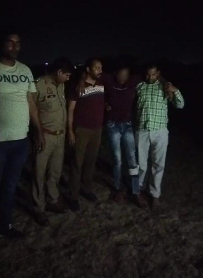 Injured by police firing