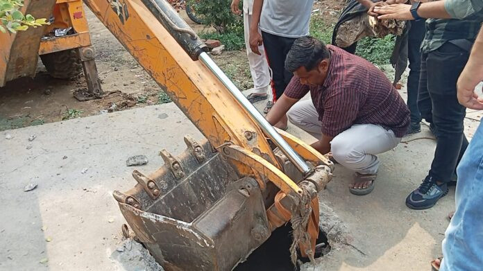 removing cattle from khatti