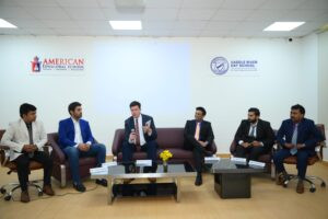 Hapur news अमेरिकन एजुग्लोबल स्कूल (aes)का भव्य समारोह के साथ सत्र हुआ शुरू