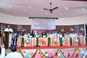 Secretary amit jauni concerned about the launch of chief minister abhyudaya yojana in ssv pg college