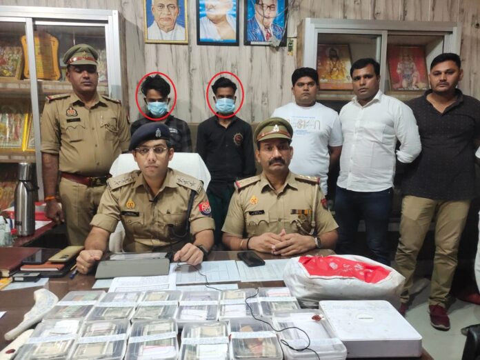 Accused caught by Simbhaoli police
