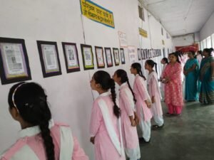 Hapur newsजैन कन्या इंटर कॉलिज में विभाजन विभीषिका पर आधारित प्रदर्शनी का हुआ आयोजन