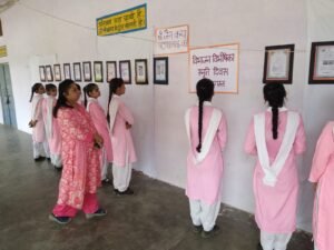 Hapur newsजैन कन्या इंटर कॉलिज में विभाजन विभीषिका पर आधारित प्रदर्शनी का हुआ आयोजन