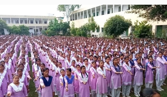 girl students participated