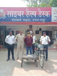 Crime सिंभावली पुलिस और यातायात पुलिस ने चोरी की बाइकों के साथ दो पकड़े