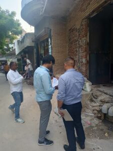 Hpda: अवैध निर्माण के खिलाफ hpda के उपाध्यक्ष का एक्शन, मौके पर पहुंचकर अवैध निर्माण कराया सील