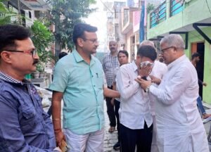 BTech Student death Case सांसद राजेंद्र अग्रवाल परिवारजनों से मुलाकात कर हुए भावुक