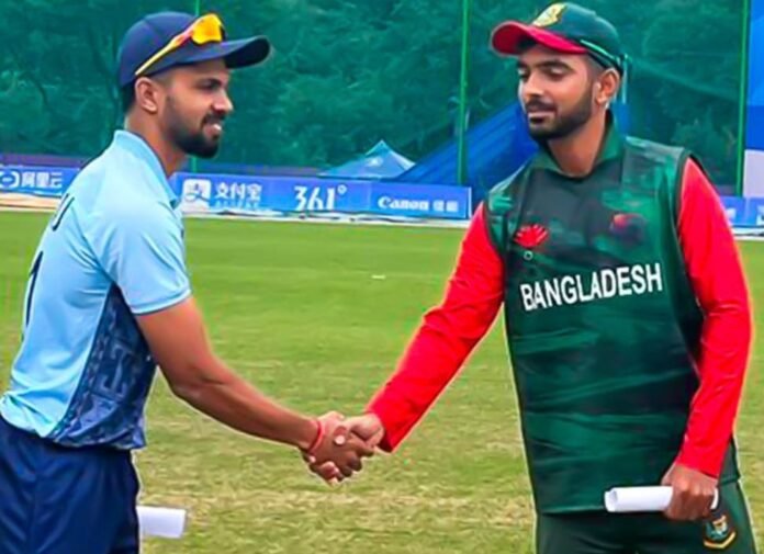 India defeated Bangladesh by 9 wickets, now India will play for gold