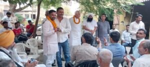 Bjp News राज्यमंत्री पहुंचे तीन गांव, भाजपा की नीतियों से ग्रामीणों को कराया अवगत, हुआ जोरदार स्वागत malakpur1