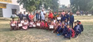 Hapur Sports News मिनी क्रीडा प्रतियोगिता में छात्रों ने मारी बाजी