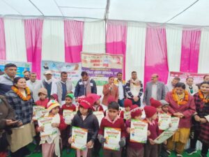 Bharat Sankalp Yatra विधायक ने घुंघराला में सरकार की जनकल्याणकारी नीतियों की ग्रामीणों को दी जानकारी