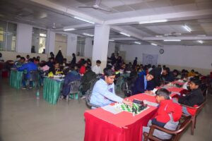 Chess championship उत्तर प्रदेश स्टेट चेस चैंपियनशिप अंडर-15 ओपन वर्ग का हुआ शुभारंभ