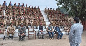 NCC आरएसके इंटर कॉलेज में हुई एनसीसी कैडेट्स की ट्रेनिंग