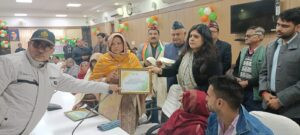 Brave women वीर नारियों एवं वीरता व विशिष्ट पदक विजेताओं का किया अभिनंदन