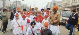 Nagar Kirtan श्री गुरु गोबिंद सिंह के प्रकाश गुरुपर्व पर निकाल नगर कीर्तन Nagar Kirtan 1