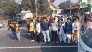 Bharat Jodo Nyay Yatra प्रियंका गांधी का कांग्रेस जनो ने किया जोरदार स्वागत