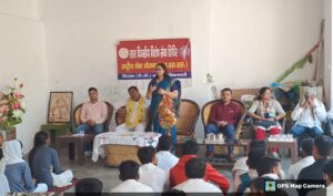 Nss special camp एन. एस. एस विशेष शिविर का राष्ट्रगान के साथ हुआ समापन