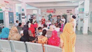 Hapur Awareness campaign सिखेड़ा सीएचसी पर चलाया जागरूकता अभियान