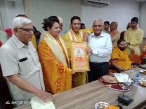 Ram rath ayodhya yatra लखनऊ में "राम रथ अयोध्या यात्रा" का भव्य स्वागत