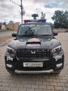 Hapur पुलिस के लिए अब किसी भी घटना या स्थान का देखना हुआ आसान, मिली दो पीटीजेड कैमरे से लैस पीआरवी