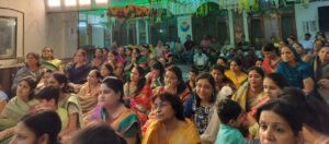 Hapur जैन धर्म के दशलक्षण महापर्व के नवें दिन उत्तम आंकिंचन धर्म मनाया