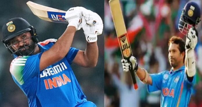 Rohit Broke Tendulkar Record