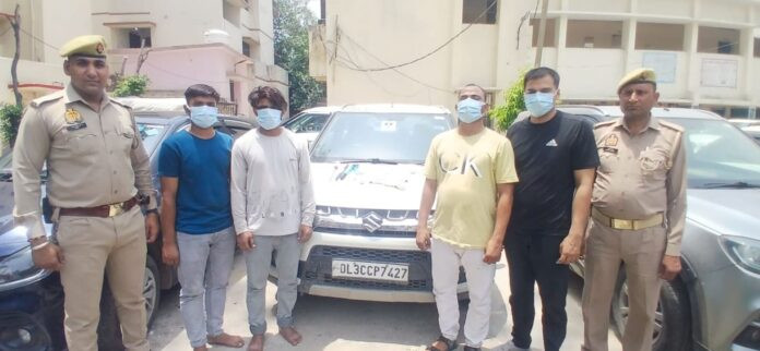 Hapur पुलिस ने बंद मकानों में चोरी करने वाले गिरोह का पर्दाफाश किया