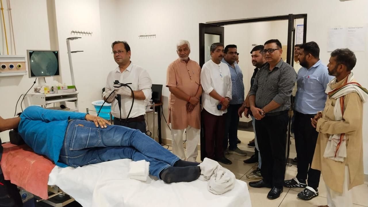 Hapur में आरोग्य अस्पताल में रोटरी हापुड़ कैंसर सोसाइटी और गैस्ट्रोएंट्रोलॉजी लैब का हुआ शुभारंभ Hapur-