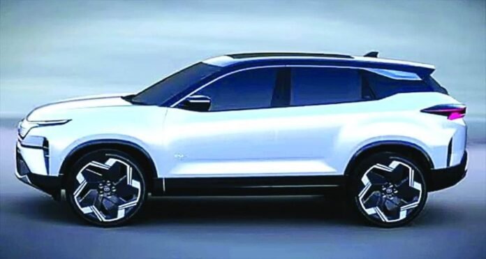 Tata Harrier EV टाटा की इस इलेक्ट्रिक SUV का टीजर जारी, महिंद्रा से करेगी मुकाबला, मार्केट में इस दिन देगी दस्तक