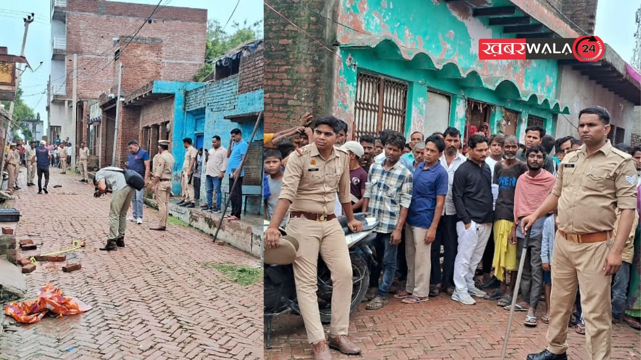 Aligarh Police at Crime Scene