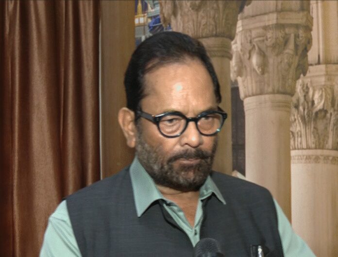 ‘वोटर अधिकार यात्रा’ काल्पनिक फिल्म जो पर्दे पर आने से पहले ही पिट गई: मुख्तार अब्बास नकवी