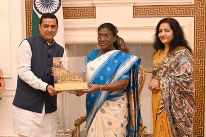 राष्ट्रपति द्रौपदी मुर्मु से मिले भाजपा सांसद अनिल बलूनी, उत्तराखंड आपदा में राहत-बचाव की दी जानकारी