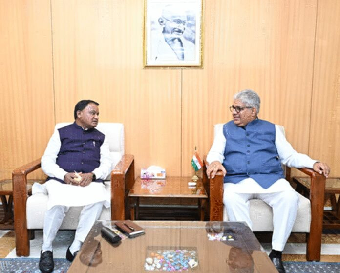 दिल्ली : ओडिशा सीएम मोहन चरण माझी ने पर्यावरण मंत्री भूपेंद्र यादव से की मुलाकात