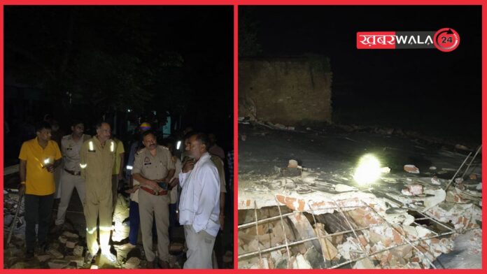 Hapur में दर्दनाक हादसा: लेंटर गिरने से तीन मवेशियों की मौत, एक घायल, परिवार को लाखों का नुकसान