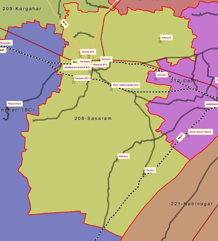 बिहार चुनाव : सासाराम में बदलते समीकरणों की कहानी, दिलचस्प बिहार चुनाव : सासाराम में बदलते समीकरणों की कहानी, दिलचस्प है इतिहास