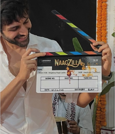 'नाजिला' से धर्मा प्रोडक्शन और कार्तिक आर्यन की नई साझेदारी 'नाजिला' से धर्मा प्रोडक्शन और कार्तिक आर्यन की नई साझेदारी