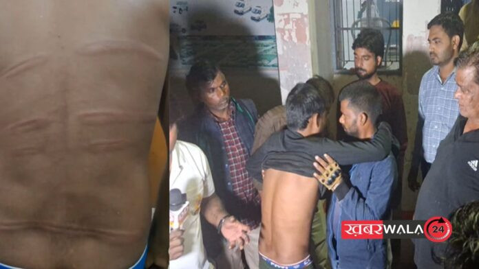 Kannauj News: वाहन चेकिंग के दौरान विधायक से मिलता नाम बताना युवक को पड़ा भारी, पुलिस ने लाठियों से जमकर पीटा