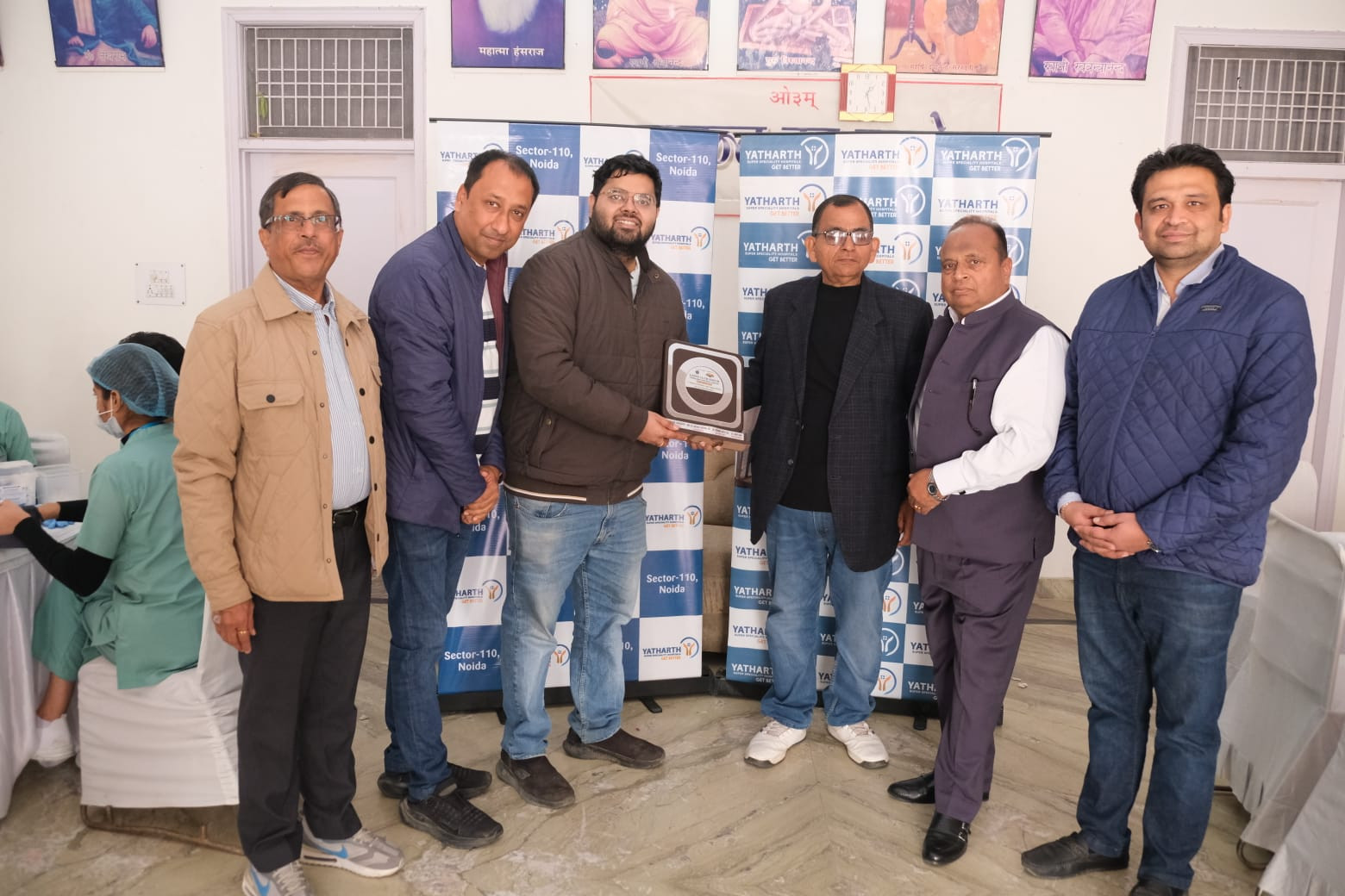 हापुड़ में लायन्स क्लब ने लगाया मुफ्त स्वास्थ्य जांच शिविर, 90 से ज्यादा लोगों ने उठाया लाभ