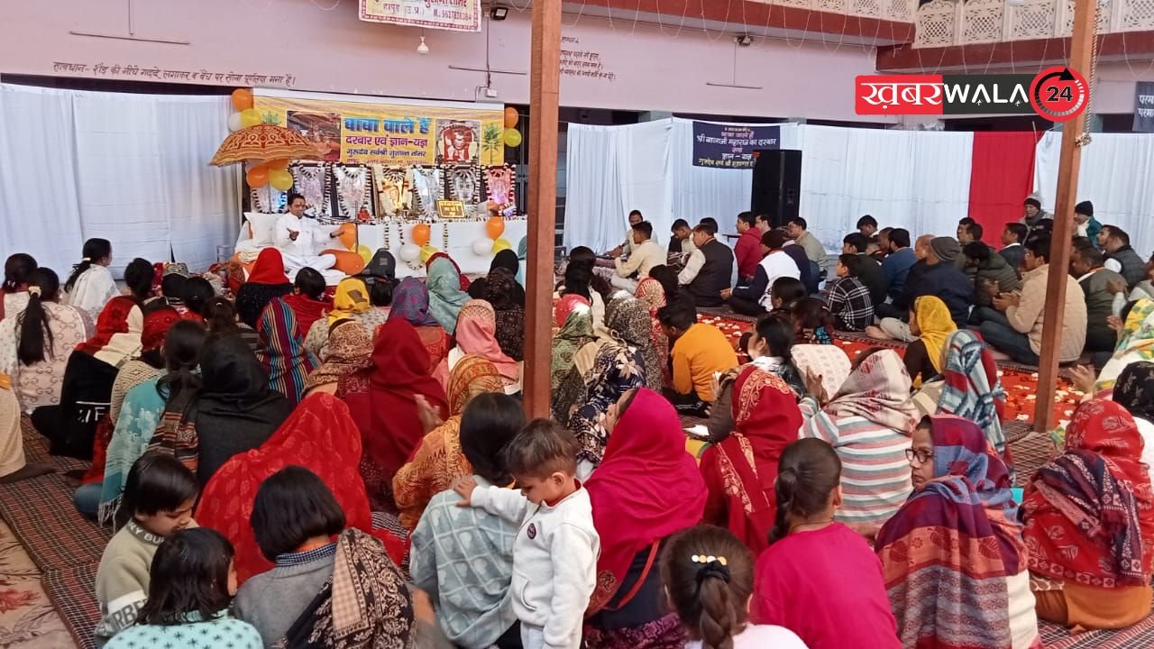 मेहंदीपुर बालाजी में 'हम बाबा वाले हैं' ग्रुप का भव्य दरबार, गुरु सुशांत तोमर के सानिध्य में हजारों भक्त हुए शामिल 1 मेहंदीपुर बालाजी में 'हम बाबा वाले हैं' ग्रुप का भव्य दरबार, गुरु सुशांत तोमर के सानिध्य में हजारों भक्त हुए शामिल