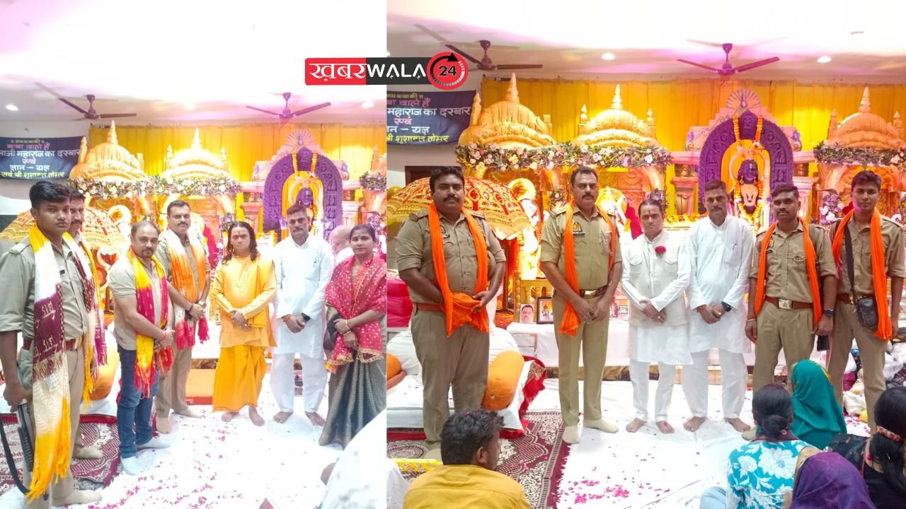 Hapur news: हापुड़ में गुरु पूर्णिमा पर सजा मेहंदीपुर बालाजी का भव्य दरबार, गुरु सुशांत तोमर से श्रद्धालुओं ने लिया आशीर्वाद