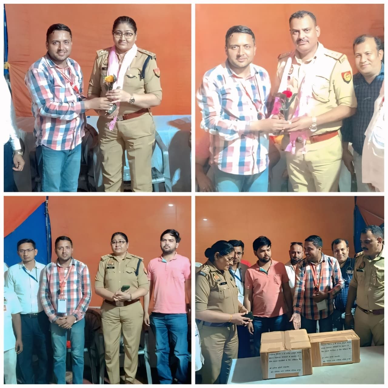 Hapur news डॉ एपीजे अब्दुल कलाम सोसाइटी ने हापुड़ में लगाया मेडिकल कैंप, शिवभक्तों की सेवा कर दिया भाईचारे का संदेश 2 Hapur news-----
